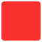 Red Square emoji on Microsoft